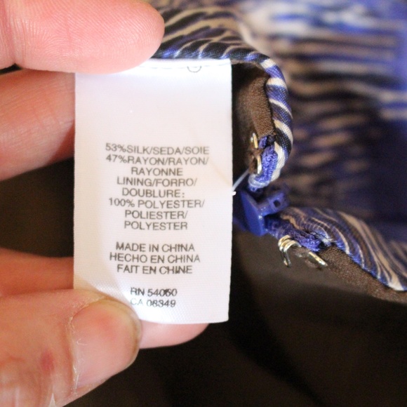 Jones Of New York Collection, wide pleats silk blend skirt - Picture 7 of 11